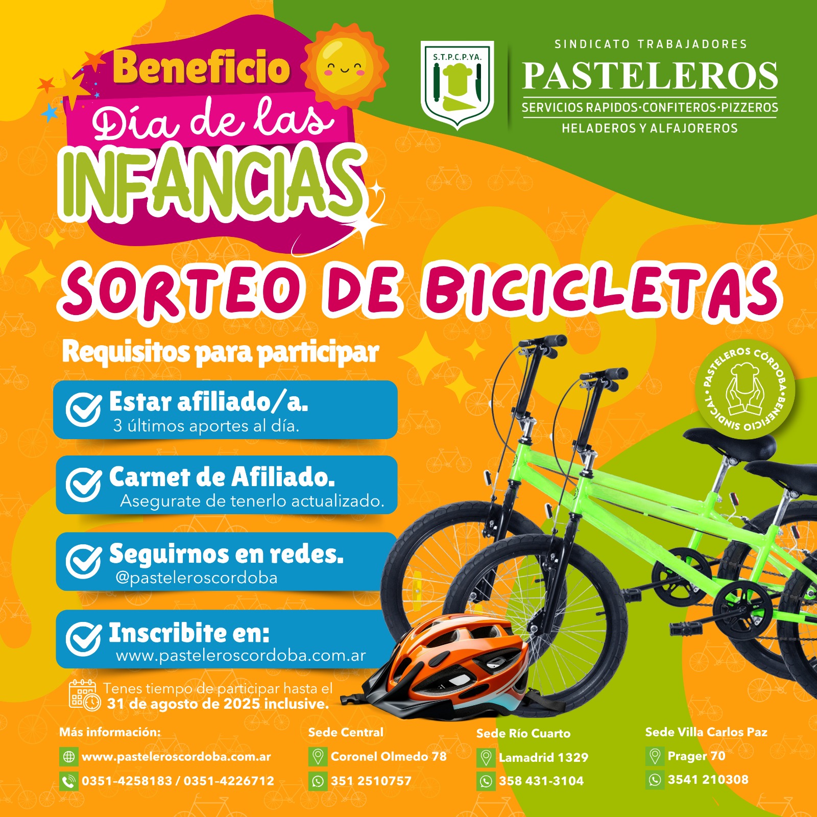 ¡Sorteo Día de las infancias!