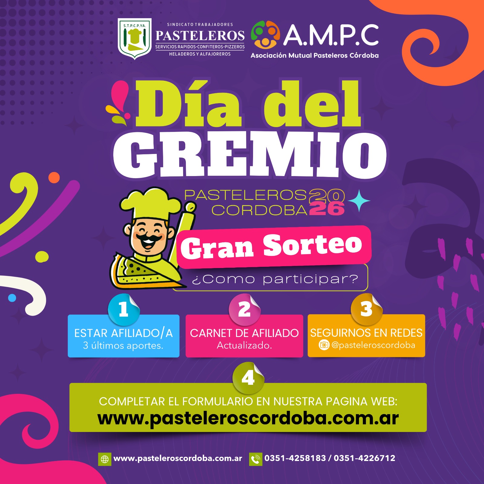 ¡Celebramos el Día del Gremio Pastelero!